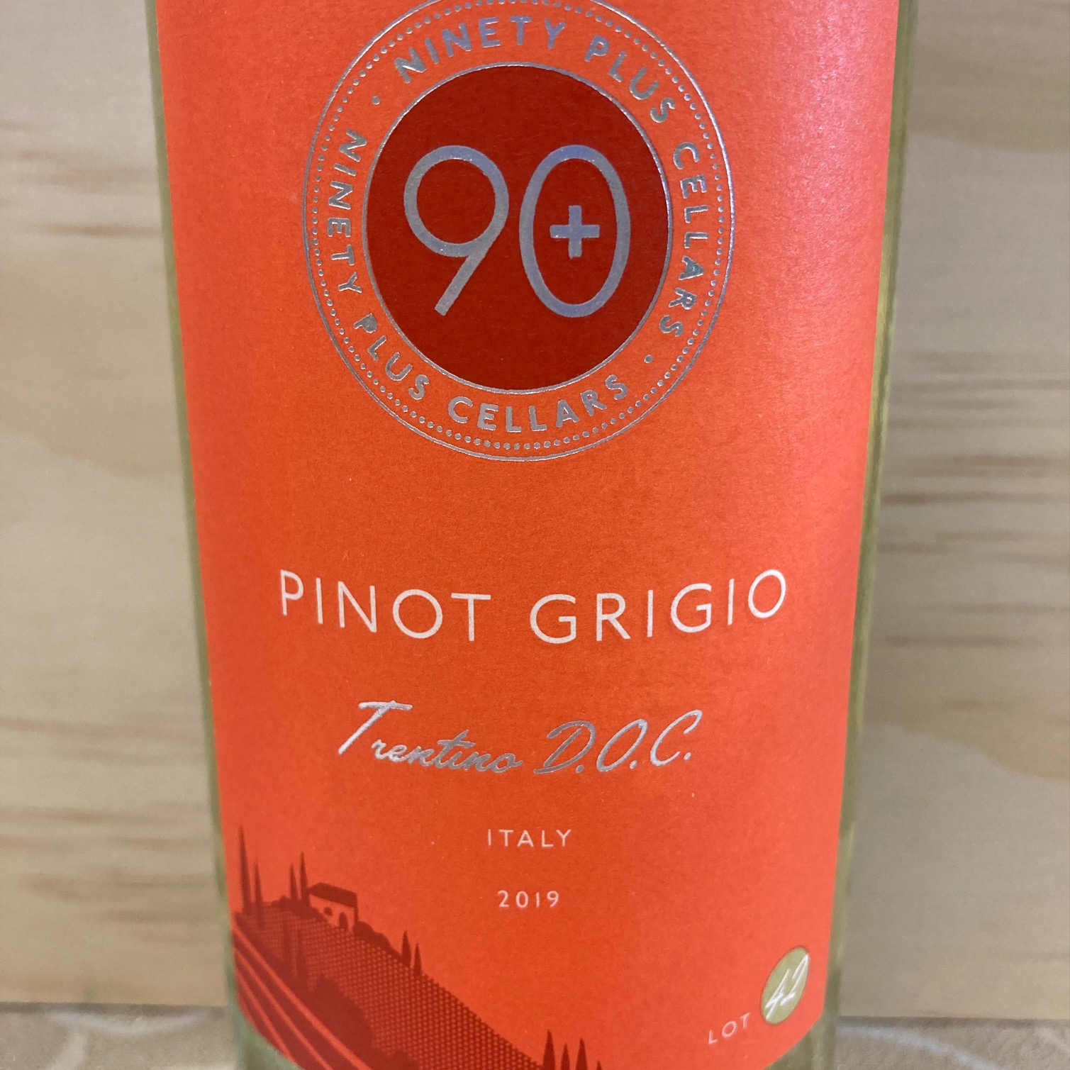 90+ Cellars Pinot Grigio Trentino Lot 42 2020